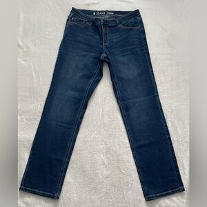 Women's Straight Leg Blue Jeans